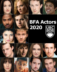 Introducing the BFA Acting Class of 2020!